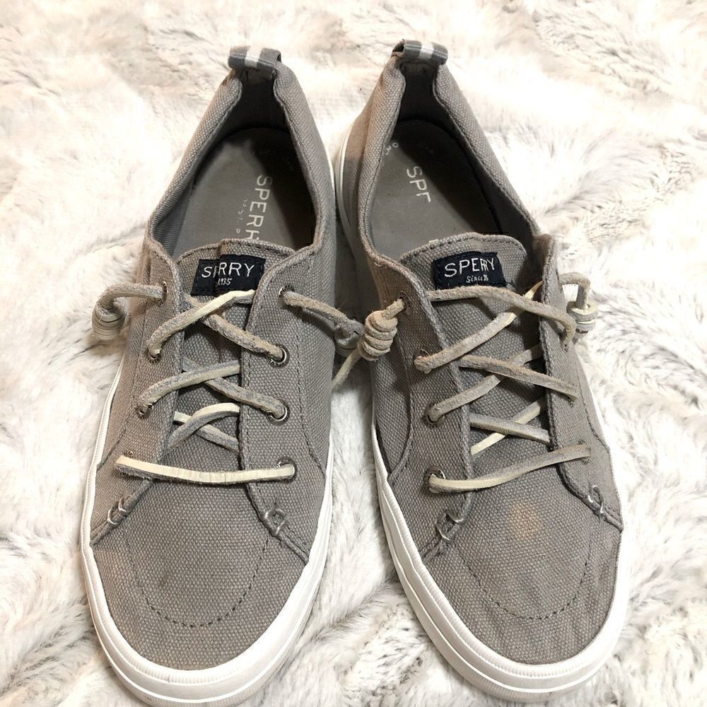 Sperry topsider crest vibe gray sneakers size 7